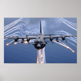AC-130 Spectre Gunship Poster