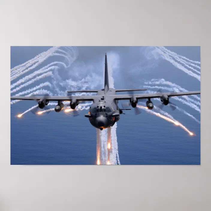 Many Sizes Available; AC-130 Spectre gunship Poster