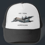AC-130A HERCULES GUNSHIP TRUCKER HAT<br><div class="desc">C-130 HERCULES Airplane Trucker Hat</div>