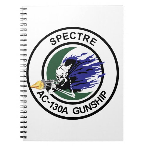 AC_130A Specter GunshipPNG Notebook