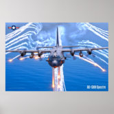 AC-130 Spectre Gunship Poster | Zazzle