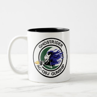 AC-130J Ghostrider Gunship.PNG Two-Tone Coffee Mug