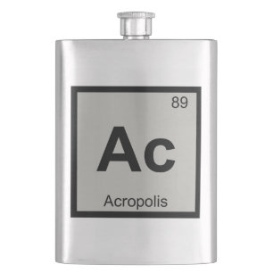 Ac - Acropolis Architecture Chemistry Symbol Flask