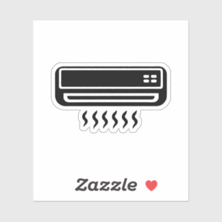 Ac air conditioner sticker