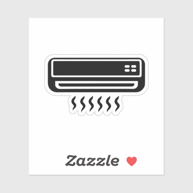 Ac air conditioner  sticker (Sheet)