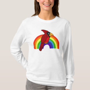 AC- Cardinal and rainbow Shirt