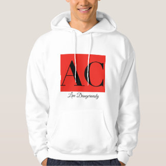 AC Clothing Logo and Motto Hooded Sweatshirt