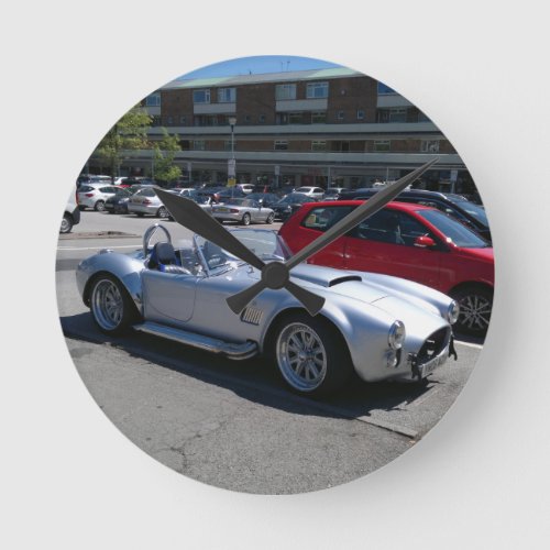 AC Cobra Replica Round Clock