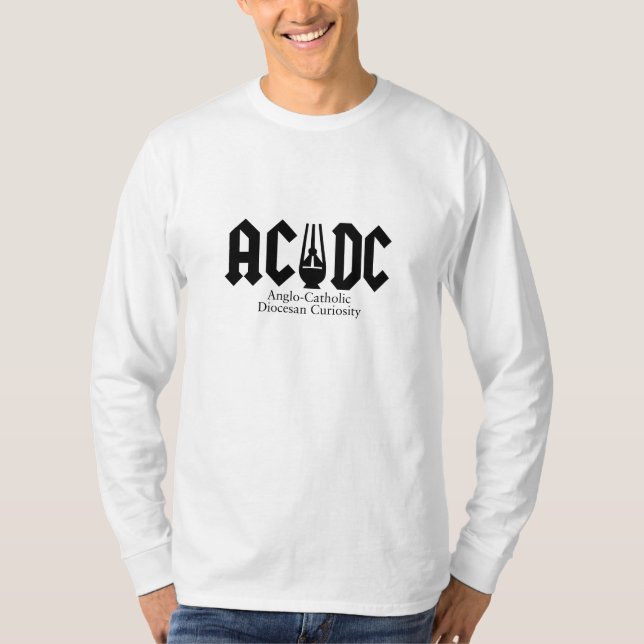 AC/DC - Anglo-Catholic/Diocesan Curiosity T-Shirt (Front)