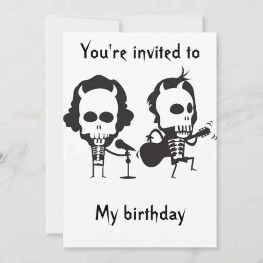 AC/DC birthday Invitation | Zazzle.com
