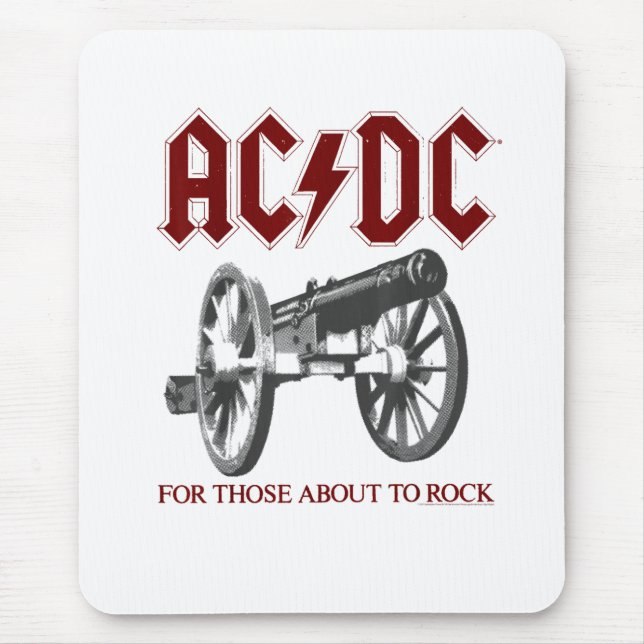 AC_DC - Canones Mouse Pad (Front)