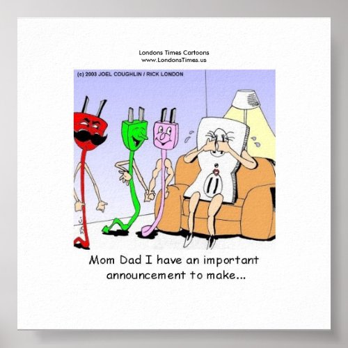 ACDC Wiring Funny Relationship GayLes CanvasPrnt Poster