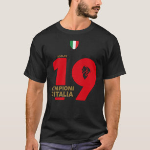 AC Milan CAMPIONI D&X27;ITALIA  Champions Of Italy T-Shirt