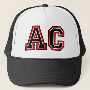 'AC' Monogram Trucker Hat