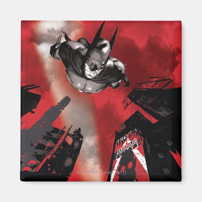 AC Poster - Batman flying Magnet (Front)