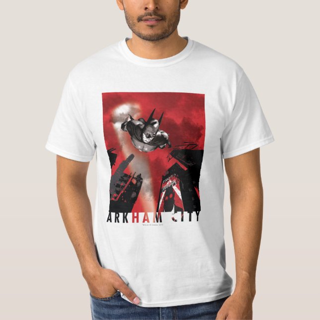 AC Poster - Batman flying T-Shirt (Front)