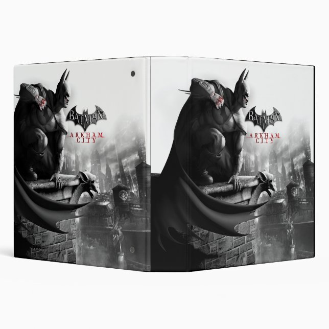 AC Poster - Batman Gargoyle Ledge 3 Ring Binder (Background)