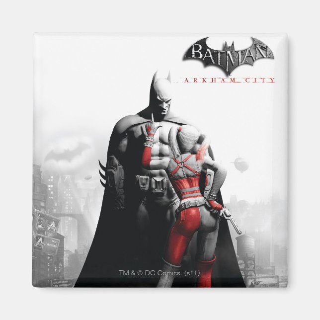 AC Poster - Batman & Harley Magnet (Front)
