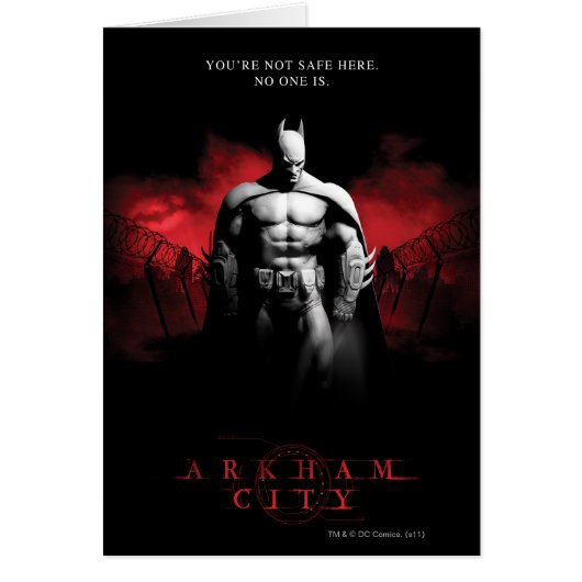 AC Poster - You're Not Safe Here Cards (Front)