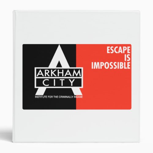 AC Propaganda _ Escape is Impossible 3 Ring Binder