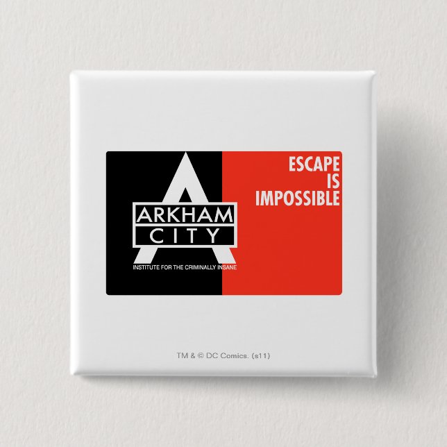 AC Propaganda - Escape is Impossible Pinback Button (Front)