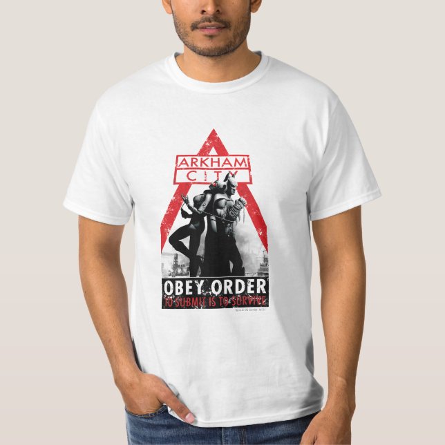 AC Propaganda - Obey/To Submit Is To Survive T-Shirt (Front)