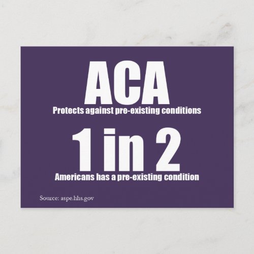 ACA Pre_Existing Condition Postcard