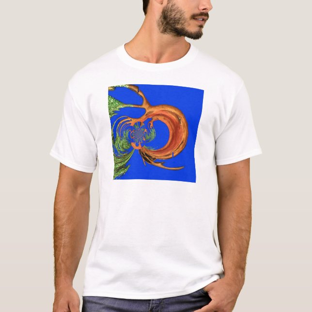 Acacia Circle Art Print T-Shirt (Front)