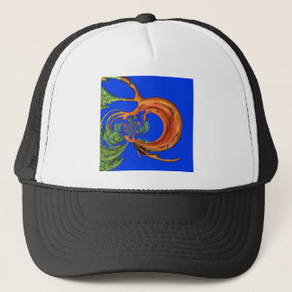 Acacia Circle Art Print Trucker Hat