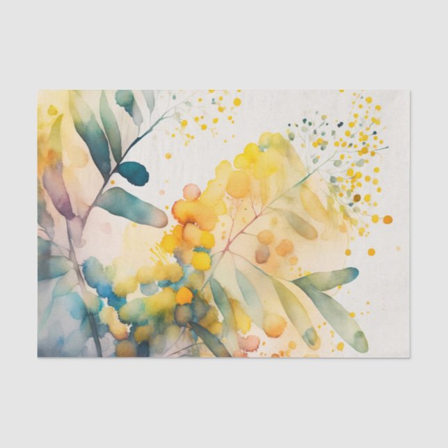 ACACIA decoupage paper (Front)