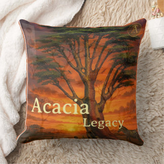 Acacia Legacy™ Golden Sunset | Collector Mara Throw Pillow