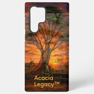 Acacia Legacy™: Golden Sunset | Safari Mara Kenya Samsung Galaxy S22 Ultra Case