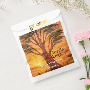 Acacia Legacy™: Great Rift Kenyan Safari Thanks Favor Bag
