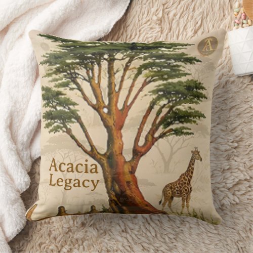 Acacia Legacy™ Heritage Minimal | Collector Mara Throw Pillow