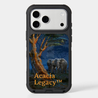 Acacia Legacy™ Moonlight Acacia | Mara Elephants iPhone 17 Pro Max Case