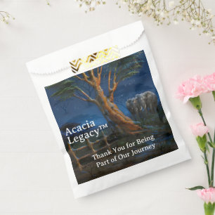 Acacia Legacy™: Moonlight African Night Journey Favor Bag