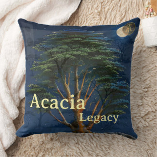 Acacia Legacy™ Moonlight Safari | Collector Mara Throw Pillow