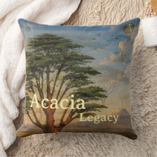 Acacia Legacy™ Panorama | Collector Mara Kenya Throw Pillow