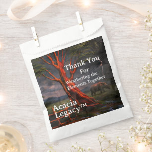 Acacia Legacy™ Rain Legacy African Nature Thank Favor Bag
