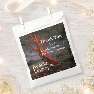 Acacia Legacy™ Rain Legacy | African Nature Thank Favor Bag