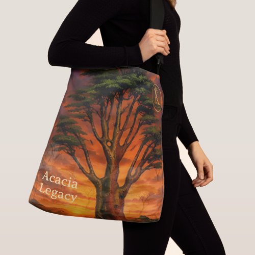 Acacia Legacy™: Sunrise Landscape | Timeless Afric Crossbody Bag