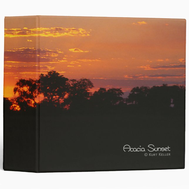 Acacia Sunset Binder (Front/Spine)