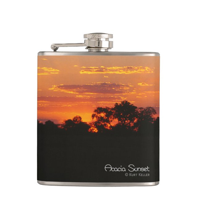 Acacia Sunset Flask (Front)