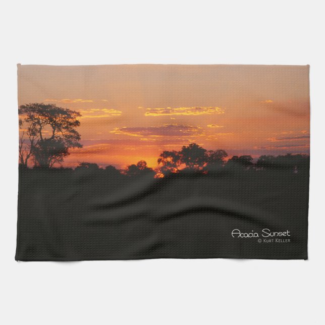 Acacia Sunset Kitchen Towel (Horizontal)