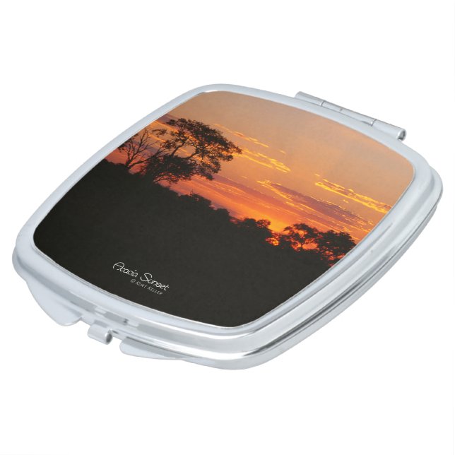 Acacia Sunset Vanity Mirror (Turned)