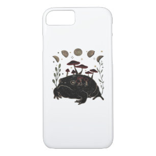 Academia Moon Witchy Goblincore Aesthetic Frog Cla iPhone 8/7 Case