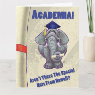 Academia Scroll Card