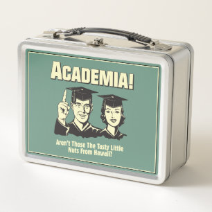 Academia: Tasty Nuts From Hawaii Metal Lunch Box