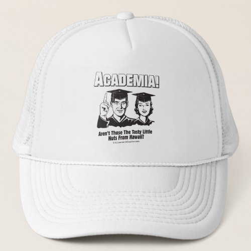 Academia Tasty Nuts From Hawaii Trucker Hat