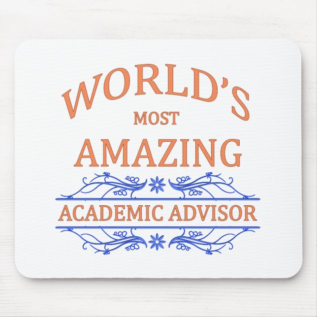 Academic Advisor Mouse Pad (Front)